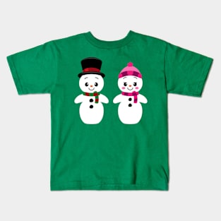 Snowman Kids T-Shirt